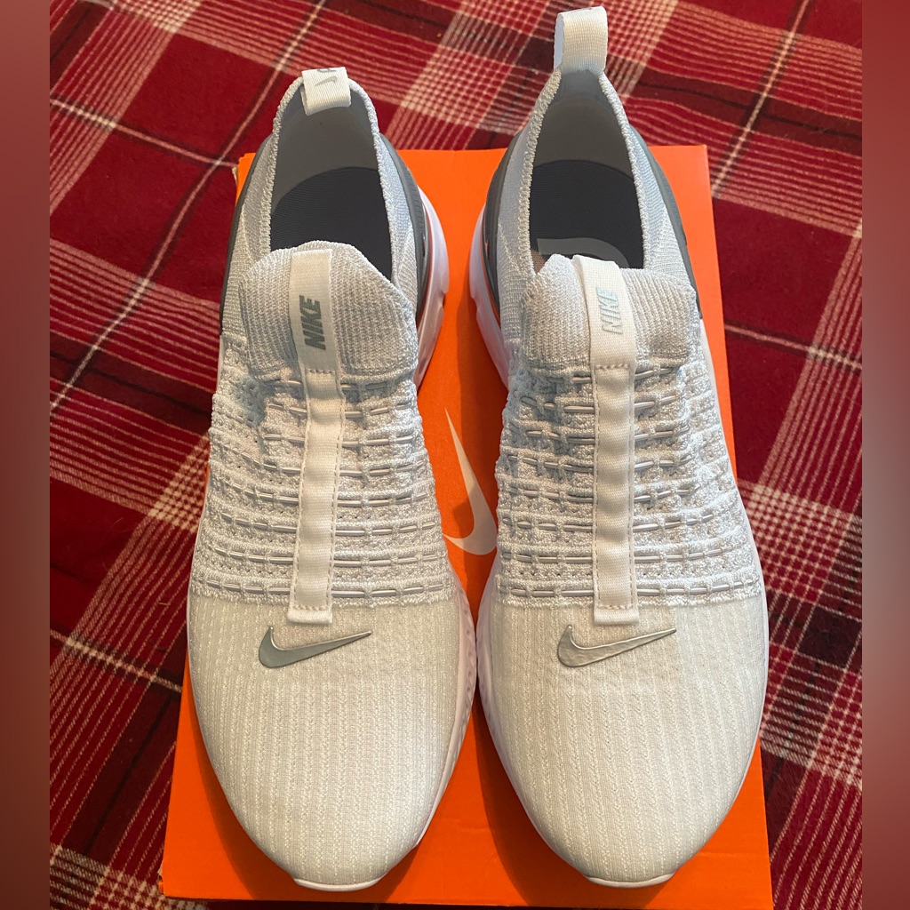 Nike React Phantom Run Fk 2 In White And Gray